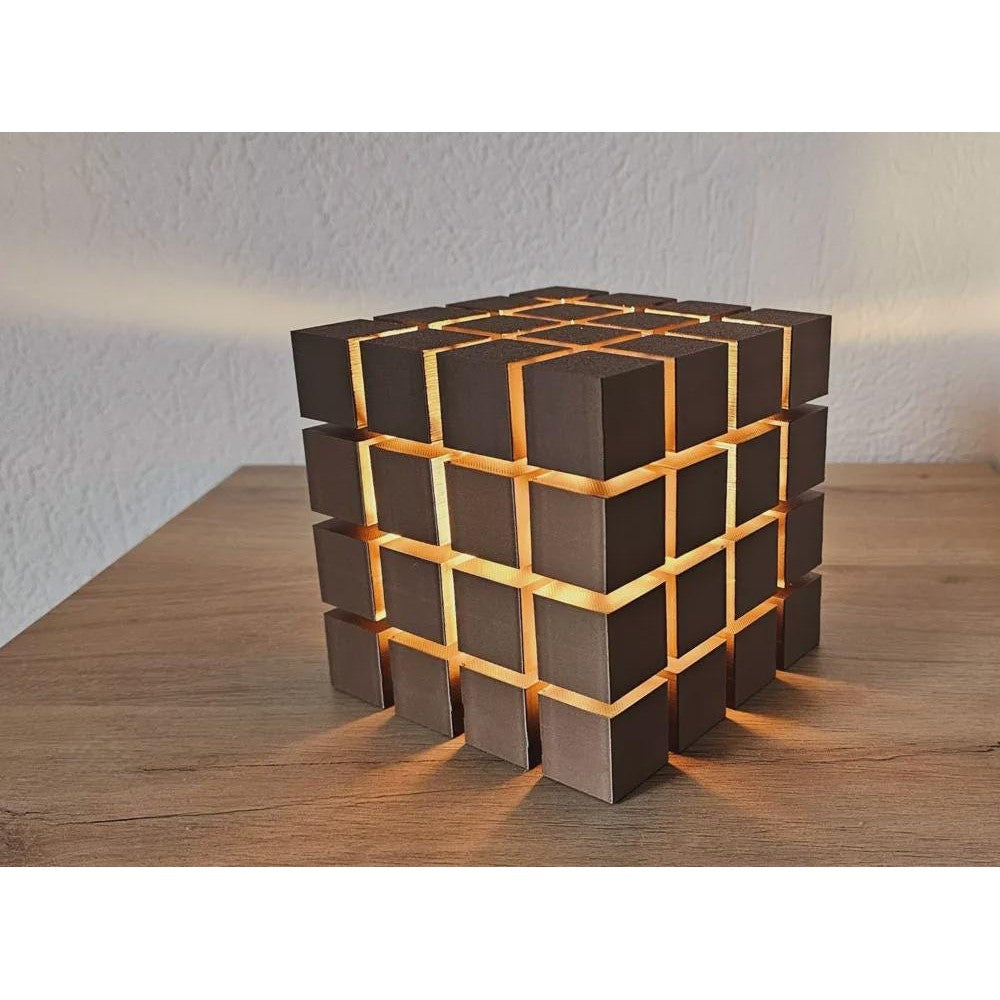 Lampe Cube Flottant LED