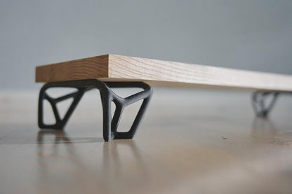 Desk Shelf Support Bracket | Fast Print Sturdy Shelf Holder | Minimalist Floating Shelf Bracket