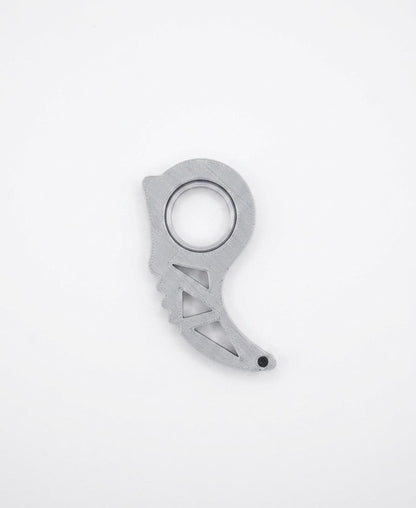 Karambit Fidget Spinner Keychain |  Stress Relief Toy | No Bearings Needed | Blunt Plastic Novelty Gift