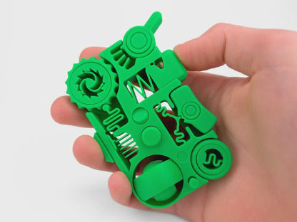 12-in-1 Ultimate Multi Fidget Toy | Print-in-Place Sensory Gadget