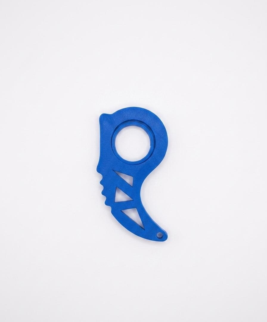 Karambit Fidget Spinner Keychain |  Stress Relief Toy | No Bearings Needed | Blunt Plastic Novelty Gift
