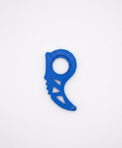 Karambit Fidget Spinner Keychain |  Stress Relief Toy | No Bearings Needed | Blunt Plastic Novelty Gift