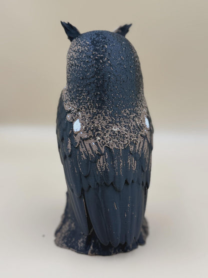 Watchful Owl Statue | Realistic Decorative Figurine for Home Decor