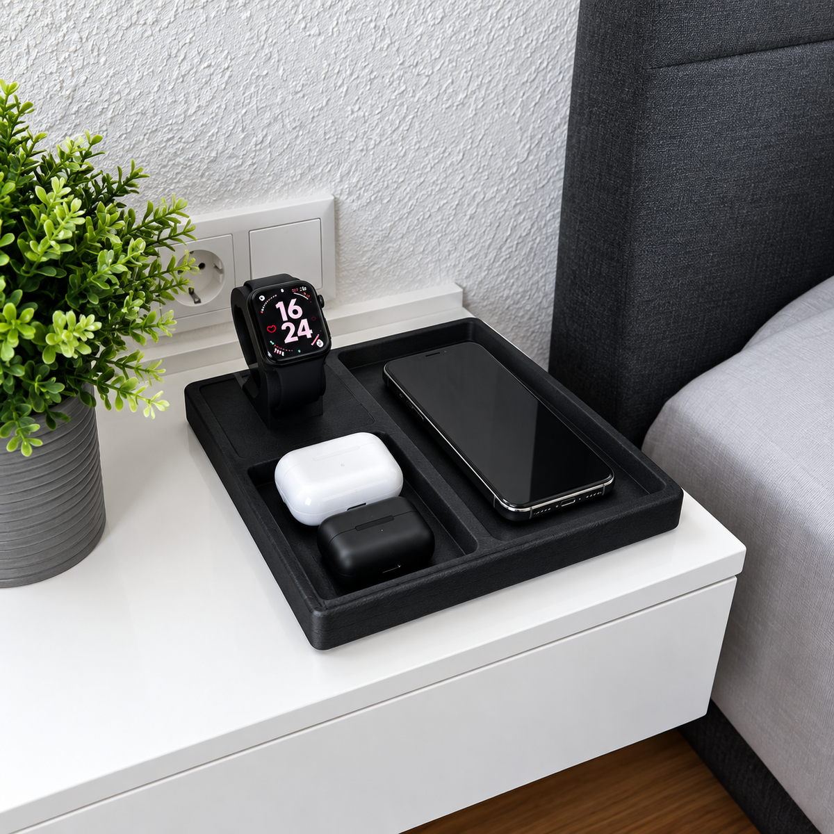 3-in-1 Wireless Charging Tray