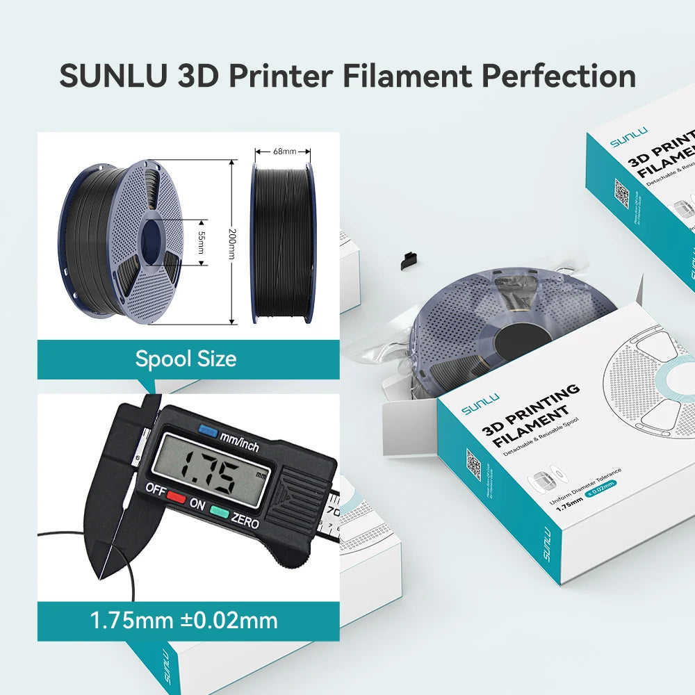 SUNLU PETG 3D Printer Filament 1KG