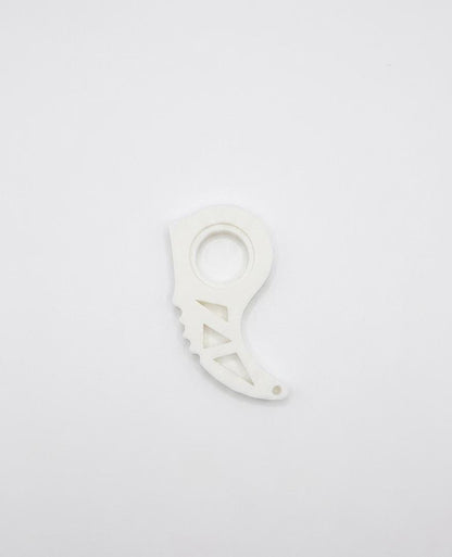 Karambit Fidget Spinner Keychain |  Stress Relief Toy | No Bearings Needed | Blunt Plastic Novelty Gift