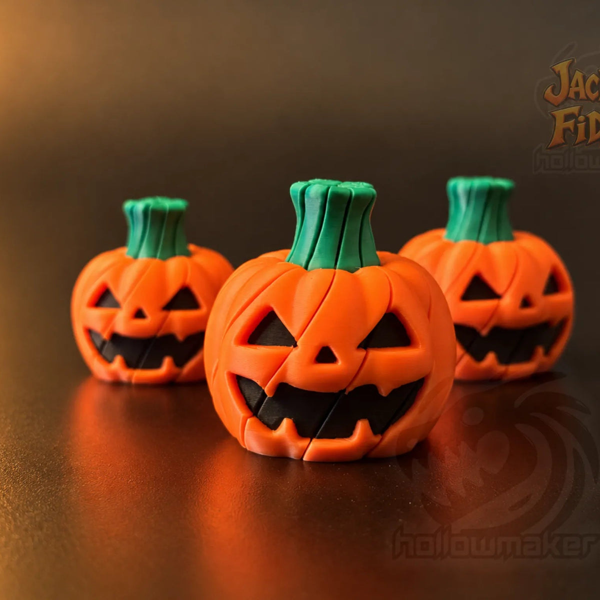 Jack-O-Fidget Twist Toy | Halloween Slime Fidget | Pumpkin Sensory Toy